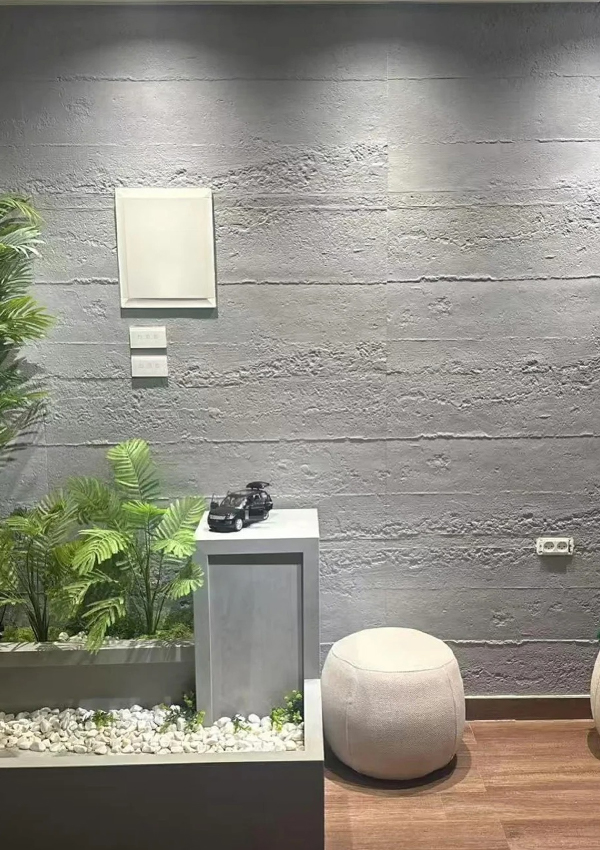 시멘트 붓는 슬래브 유연한 부드러운 돌 벽 패널